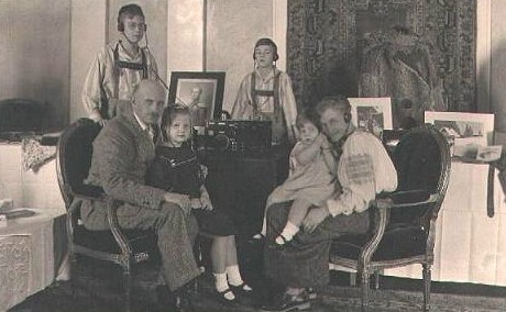 Groherzog von Mecklenburg-Schwerin mit Familie